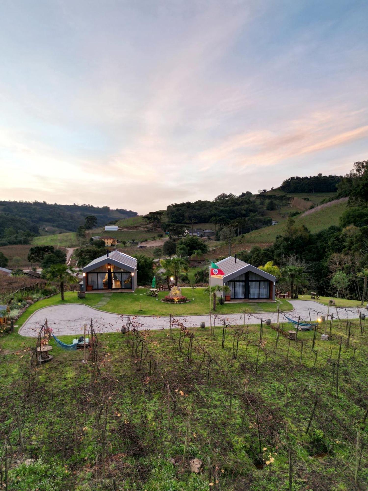 Cabanas Le Vigne Pinto Bandeira Extérieur photo